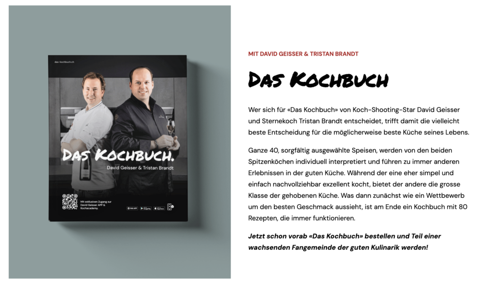 Monosnap Das Kochbuch David Geisser Koch Events Speaker 2023 09 16 12 19 33